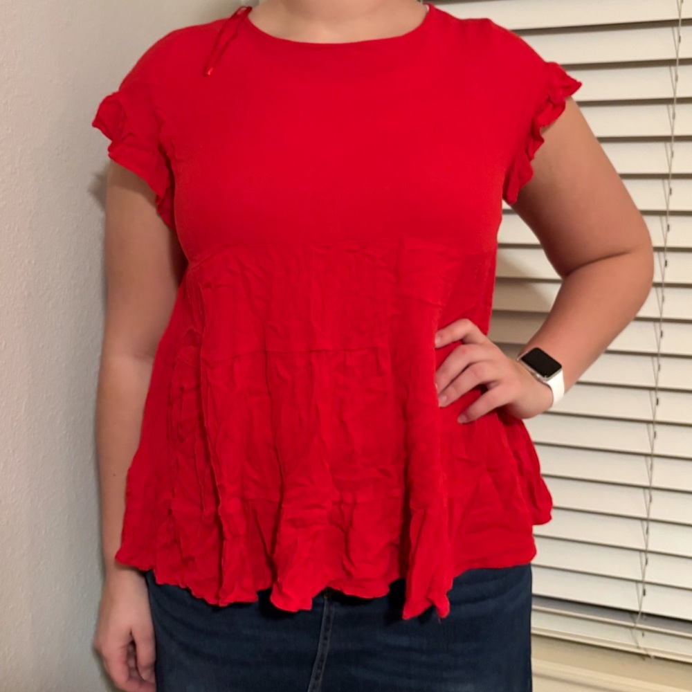 JODIFL Scarlet Blouse